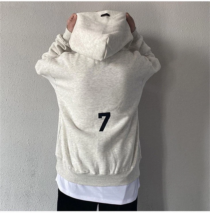 Essentials Fear Of God Brown Hoodie